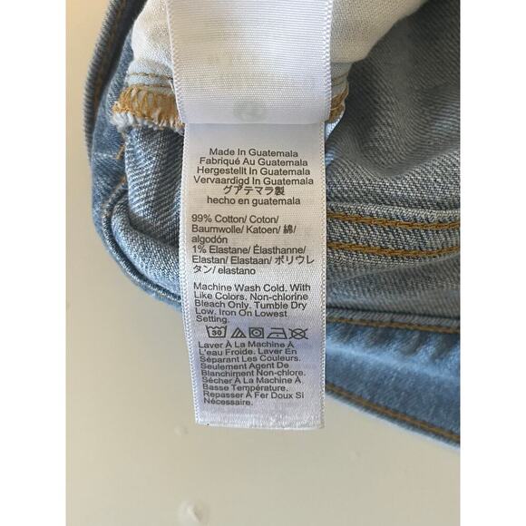 J. Crew High-rise midlength denim short in harbor wash - Picture 7 of 10